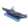 thumbnail image 2 of Modèle de Navire de Guerre Commémoratif USS Massachusetts BB-59 Longueur 8.1 Pouces pour Collection, 2 of 3