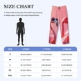 thumbnail image 4 of Lsque Cool Flamingos Sunglasses Scene Print Men's Pajama Pants, Lounge Pant - Comfortable Home Wear,Elastic Waistband, Stylish Design-Large, 4 of 9