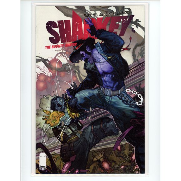 Image Sharkey The Bounty Hunter #4 Comic Book B22-21
