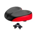 thumbnail image 4 of Asiento de bicicleta Sillín de bicicleta Almohadilla de bicicleta Transpirable Antideslizante Sin nariz Cómodo rojo, 4 of 8