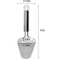 thumbnail image 6 of Cheese Slicer Stainless Steel, 8.5 Inch Cheese Knife Heavy Duty Plane Cheese Cutter, Shaver, Server For Semi Soft, Semi Hard Cheese, 6 of 6