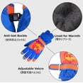 thumbnail image 2 of Guantes de esquí a prueba de viento de invierno para niños, guantes de deportes al aire libre de invierno S, 2 of 4
