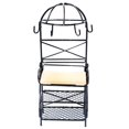 thumbnail image 2 of 1/12 Mini Estante de Almacenamiento de Metal Mueble de Cocina Accesorio Decorativo de Dollhouse Baoblaze Estante de almacenaje de la casa de muñecas, 2 of 5