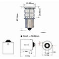 thumbnail image 3 of PA LED 2PCS 20SMD 1156 BAU15S White Auto LED Bulb 12V for Turn Signal Side Marker Stop Back Up Tail Light (7507 PY21W 1156PY 1056 12496 5009 7507AST Available), 3 of 4