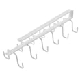 thumbnail image 1 of Colgador de herramientas debajo del estante, ganchos para tazas debajo del gabinete, soporte para tazas de café, sin perforación, 1 of 6