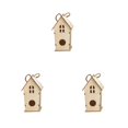 thumbnail image 2 of Kearding Alimentador de pájaros de con cordón, accesorio de bricolaje, suministros para mascotas, casa de pájaros colgante montada en la Type1 NO1, 2 of 6