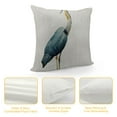 thumbnail image 4 of Shiartex  Heron Pillow,Watercolor Blue Heron Waist Lumbar Throw Pillow case Cushion Cover Sofa Home Decorative Multi-Size, 4 of 5