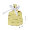 thumbnail image 4 of 50Pcs Paper Baby Beehive Bowknot Favor Candy Boxes Party Baby Shower Birthday Decorations, 4 of 8