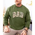 thumbnail image 3 of Camo Dad Sweatshirt for Men Hunting Sweatshirt for Father Military Camouflage Crewneck Army Green Sweatshirt Adult Large, 3 of 7