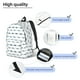 thumbnail image 3 of Balery Cute Shark Mochila Clásica Impresa Básica para Viaje, Mochila Escolar Resistente al Agua, Mochila de Lona con Correas Ajustables-Small, 3 of 5