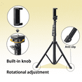thumbnail image 5 of UEGOGO 54" Phone Tripod & Selfie Stick, Extendable Cell Phone Tripod Stand, Compatible with iPhone Android Phone, Camera ﻿, 5 of 6