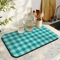 thumbnail image 3 of Premium Checkered Coffee Drying Mat Perfect Accessory for Kitchen Counter & Coffee Bars, Coffee MatAbsorbent & Easy Clean 195x12 in, 3 of 7