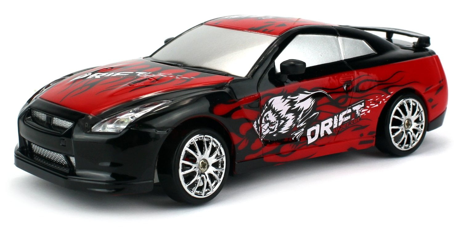 Drift King GT3 Remote Control RC Drifting Racing Race Car 1:24 Scale Size Ready To Run w/ Bright