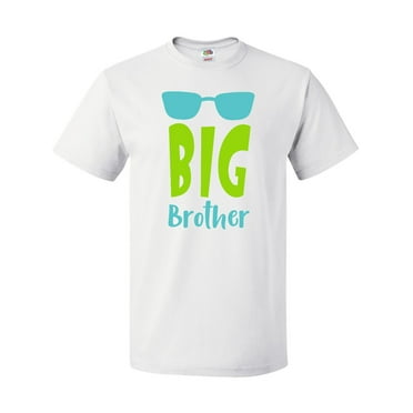Inktastic Big Brother, Sunglasses, Family - Blue Green T-Shirt