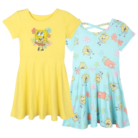 SpongeBob SquarePants Patrick 2 Pack Dresses Toddler to Big Kid
