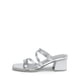 thumbnail image 2 of Sandalia DREAM PAIRS SDHS2370W Plata Metálica con Tacón Grueso, 2 of 5