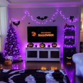 thumbnail image 4 of Luces navideñas JMEXSUSS 200 LED, 20 m, color morado, resistente al agua, 4 of 6