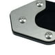 thumbnail image 5 of Almohadilla de placa de extensión de caballete lateral para Negro Cola  almohadilla del soporte de la motocicleta, 5 of 7