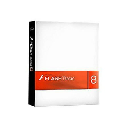 Flash Basic - (v. 8) - box pack - 1 user - CD - Win, Mac - English