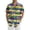 17-Yellow, variant on IWRICH Mardi Gras Shirts for Men Plus Size Short Sleeve Button down Shirt Casual Regular Fit Tops Holiday Vacation Outfits 23-Purple XL