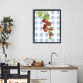 thumbnail image 3 of Stupell Industries Farmhouse Vine Ripe Tomatoes on Plaid Black Floating Frame Canvas Art, 17 x 21, by Lanie Loreth, 3 of 8