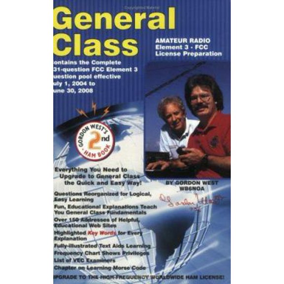 Pre-Owned General Class FCC License Preparation for Element 3 General Class Theory (Paperback) 0945053339 9780945053330