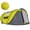 Yellow, variant on Outsunny 4 Person Camping Tent Automatic Pop Up Tent with Carry Bag Doors