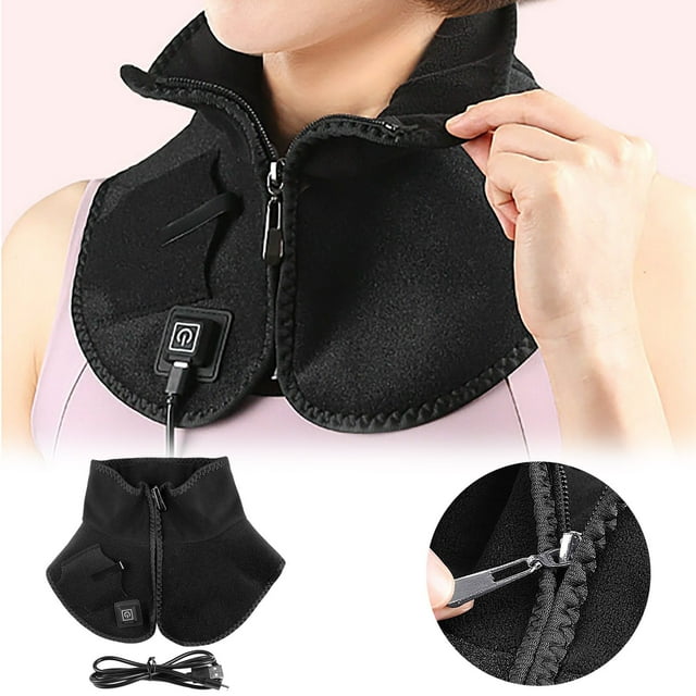 Heating Pad for Neck and Shoulder with Adjustable Temperature Settings Ideal Desk Workers and Seniors