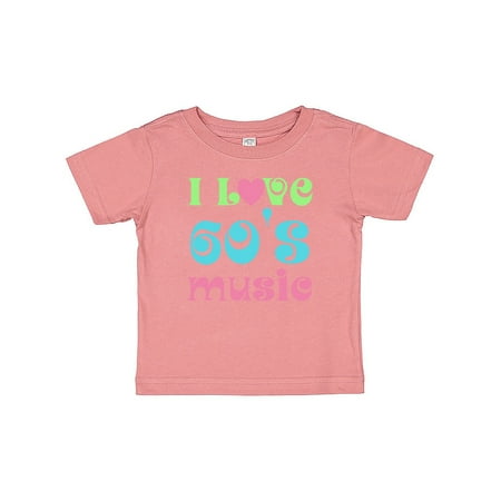 

Inktastic I Love 60 s Music Gift Baby Boy or Baby Girl T-Shirt
