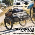 thumbnail image 4 of Soozier Bike Trailer, Bike Cargo Trailer with Quick Release 16" Wheels, 4 of 10