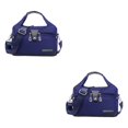 thumbnail image 2 of Jumpingount Bolso bandolera de amplia aplicación hecho con tela Oxford, práctico y práctico bolso de hombro para mujer, azul turquesa Azul turquesa 2Conjunto, 2 of 6
