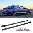 thumbnail image 4 of 8Pcs Car Side Skirt, 2M/78.7inch Universal Rear Side Splitters Winglets Diffusers For, 4 of 8