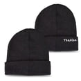 thumbnail image 4 of TeeHee Fun and Fashionable Cuffed Fold Beanie Hat 3-Pack (Basic), 4 of 4