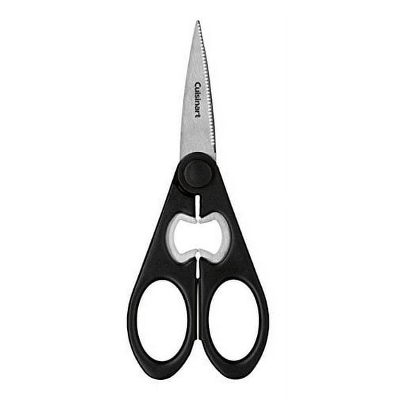 Cuisinart Classic Shears 8" All Purpose Kitchen Scissors, Black