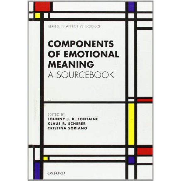 Pre-Owned Components of Emotional Meaning: A Sourcebook (Hardcover) 0199592748 9780199592746
