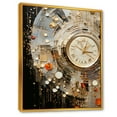 thumbnail image 2 of Designart "Luxurious Silver And Gold Watch" Watches Floater Framed Wall Decor, 2 of 5
