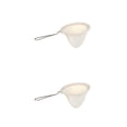 thumbnail image 4 of Cateissary Handheld Coffee Flannel Filter Cloth Strainer Handle Steel Accessories Pour Bar Bag Flexible Stainless with Dripper Portable Car 1 PC 2piezas, 4 of 6