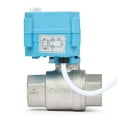 thumbnail image 5 of U.S. Solid Motorized Ball Valve - IP67 3/4inch Stainless Steel Ball Valve with Waterproof Cover, Full Port, 110-230V and 2 Wire Auto Return, 5 of 6