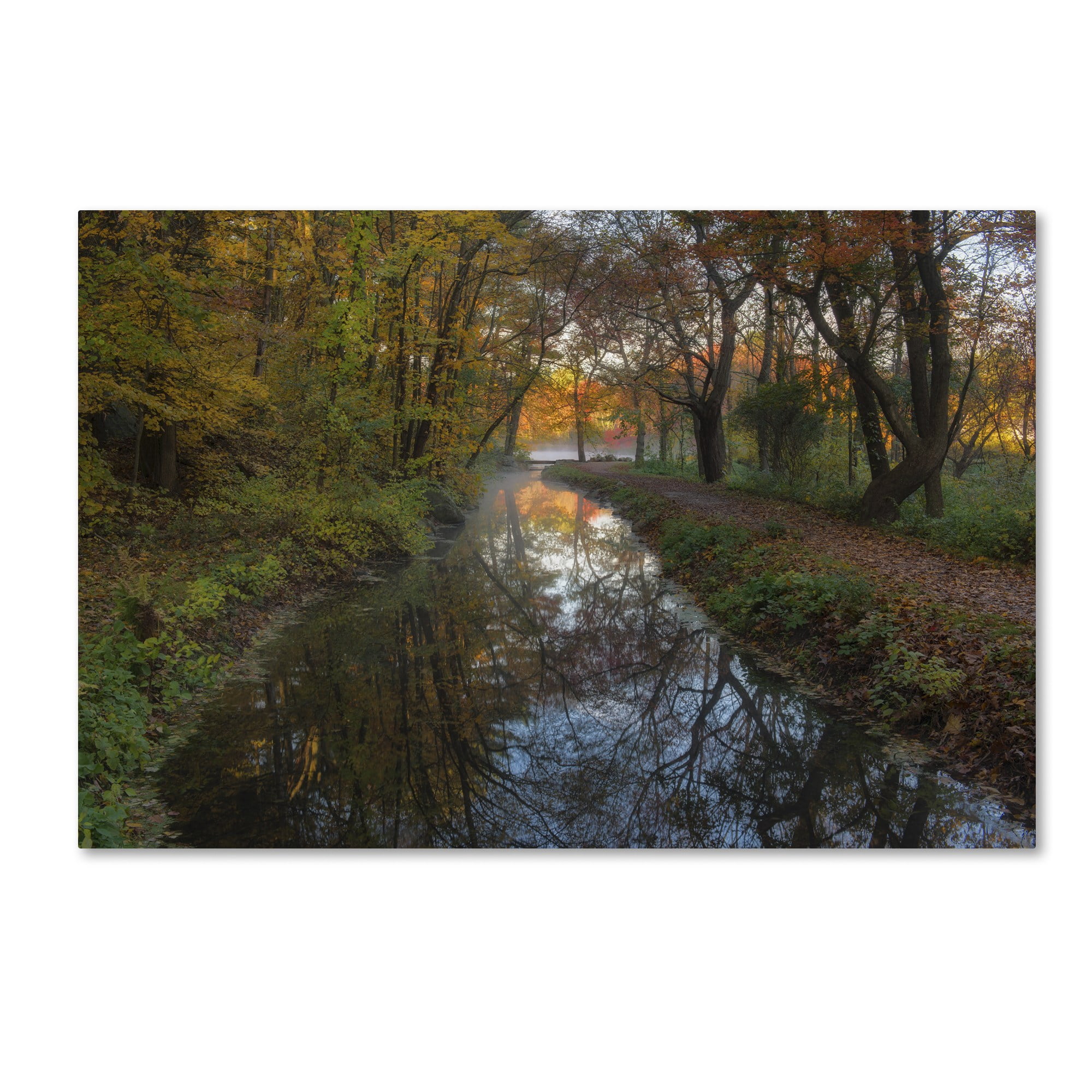Trademark Fine Art 'Take me to the Pond' Canvas Art by Michael Blanchette Photography