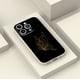 thumbnail image 4 of "Proteja su valioso iPhone15 Pro Max con esta elegante funda plateada mate de doble capa para teléfono", 4 of 4