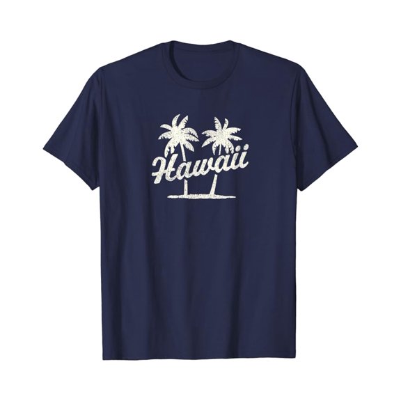 Hawaii Vintage 70s Palm Trees Graphic T-Shirt