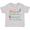 thumbnail image 3 of Inktastic Lineman Like Daddy Boys or Girls Toddler T-Shirt, 3 of 5