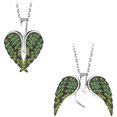 thumbnail image 1 of Collar De Alas De Ángel Collar De Cristal De Alas De Ángel De Moda Collares De Corazón Para Mujeres Regalos De Joyería Noticed AP007008-01, 1 of 6