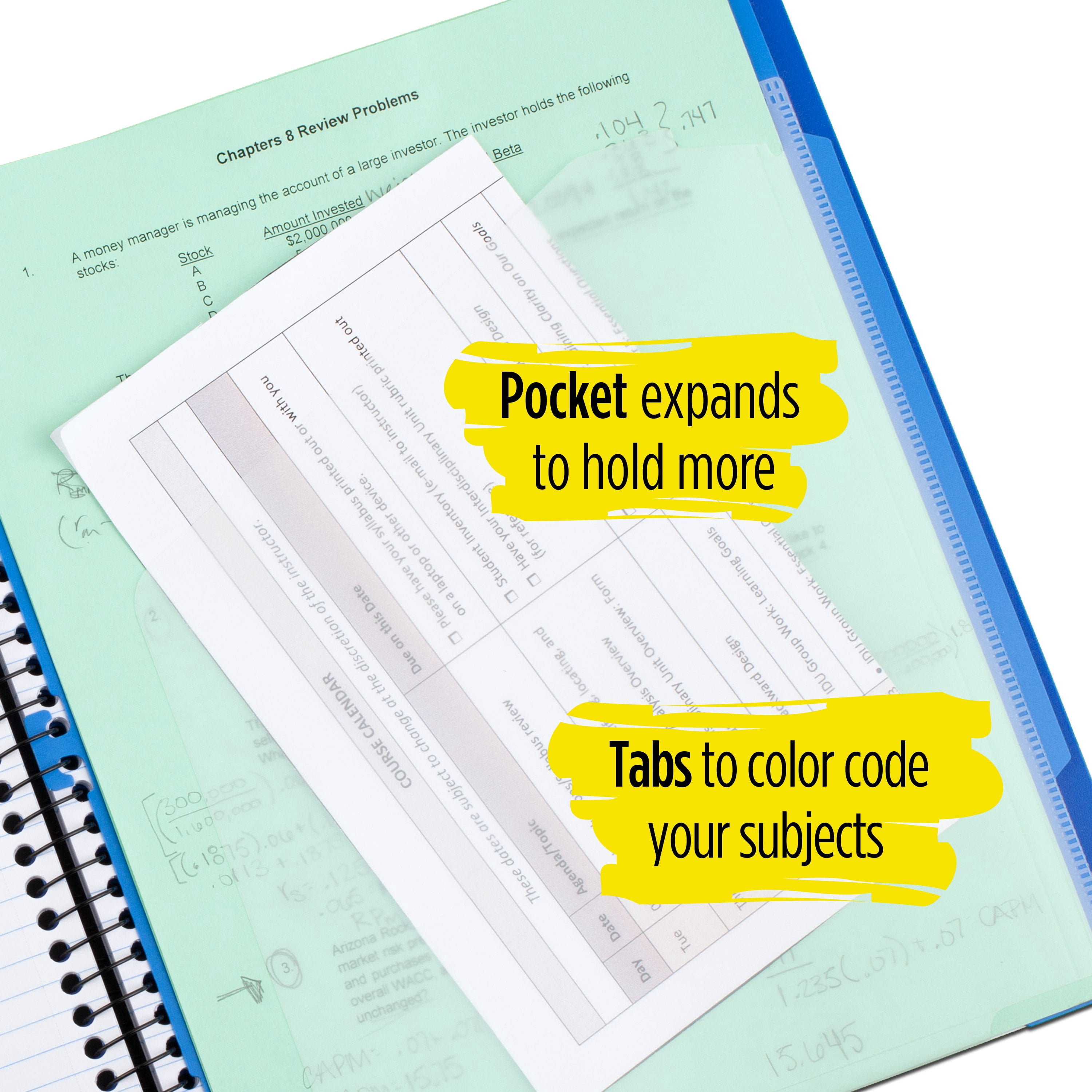 Five Star Advance Notebook, 1 Subject, College Ruled, Red (820012WO0)