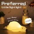 thumbnail image 4 of Luz de noche para niños, luz de noche con forma de oso para guardería, recargable por USB, bonitos regalos LED para bebés., 4 of 4