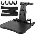 thumbnail image 1 of Car Backseat Tray Table Foldable Seat Back Laptop Desk Stable Auto Back Seat Organizer for Travel, 1 of 7