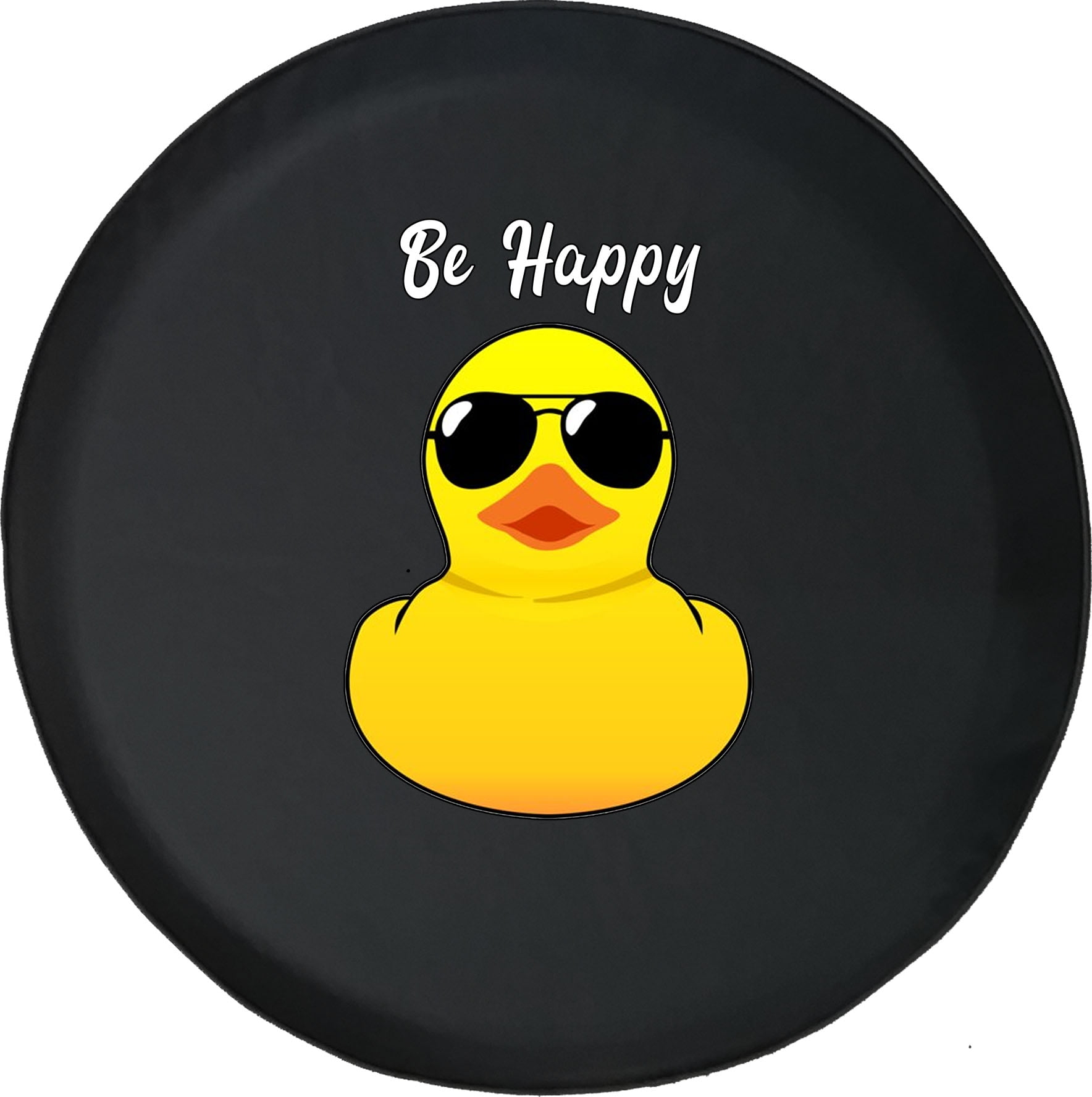 Camper Tire Covers Be Happy Rubber Duck Custom Car Spare Tire Covers Size  30 to 31 Inch