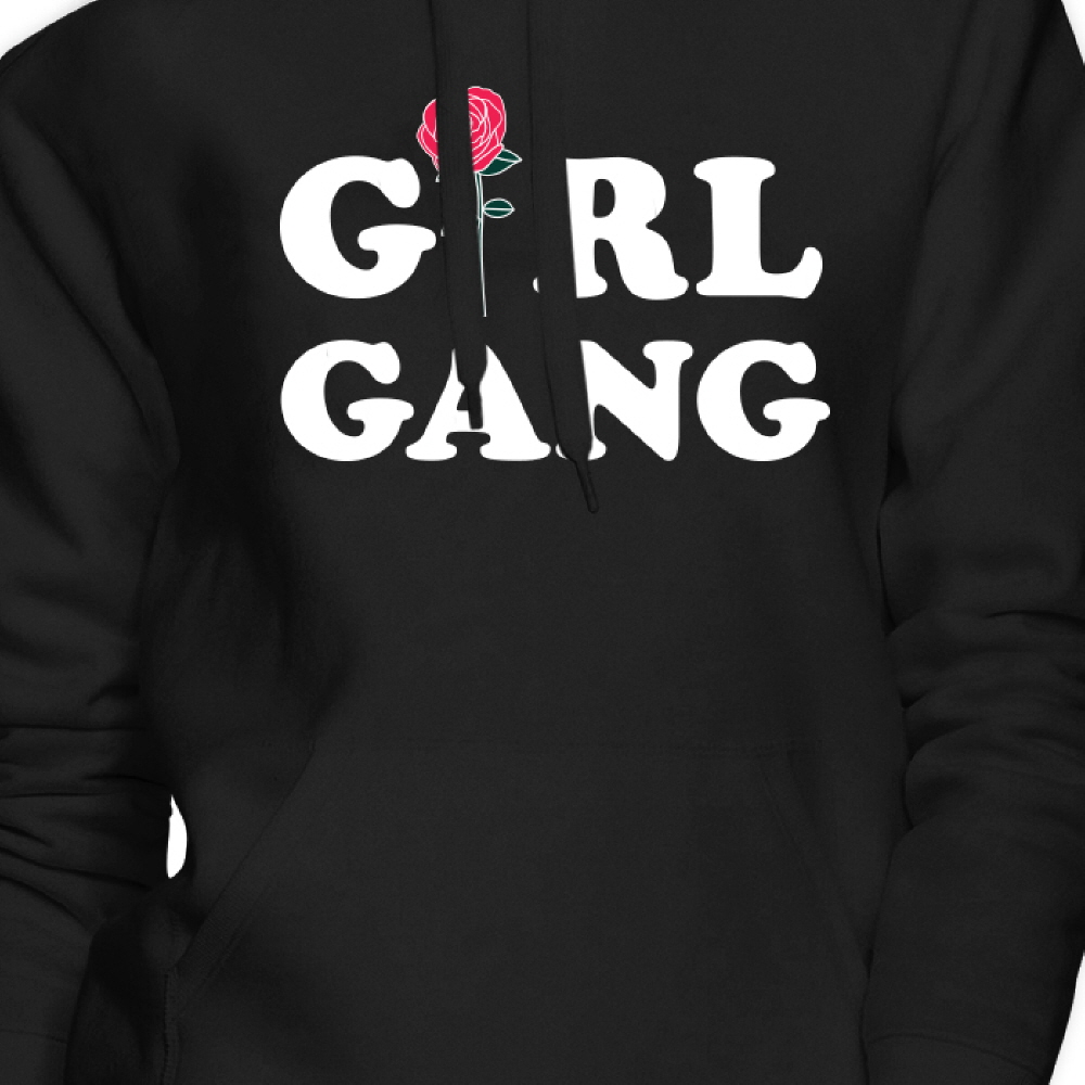 Girl Gang Hoodie Trendy Back To School Hooded Pullover Fleece - image 2 of 4
