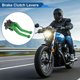 thumbnail image 2 of Palancas de freno y embrague cortas únicas para BMW R NINE T 2014-2016, palanca de freno ajustable en 6 posiciones, aleación de aluminio T6 6061, verde, 1 par, 2 of 7