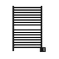 thumbnail image 2 of Amba Quadro Q-2842 Dual-Purpose Towel Warmer and Radiator with 16 Bars, Matte Black Finish, 2 of 4